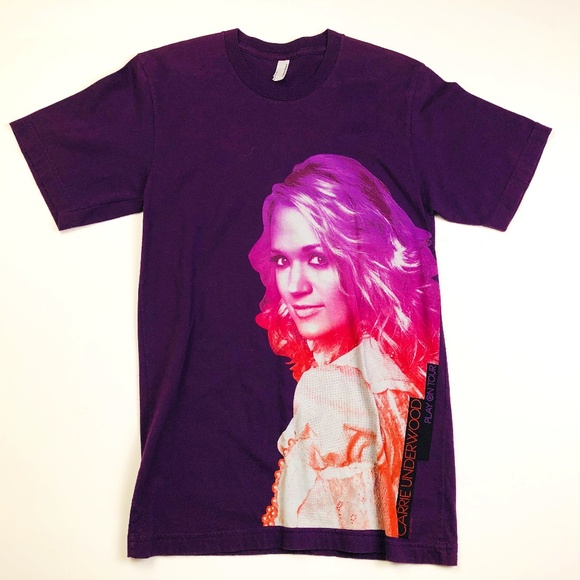 American Apparel Other - Carrie Underwood Play On Tour Vintage Y2K 2000s Country Music T Shirt - S